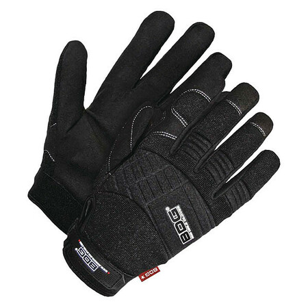 BDG Synthetic Leather Mechanics Glove, L, PR 20-1-10603B-LK
